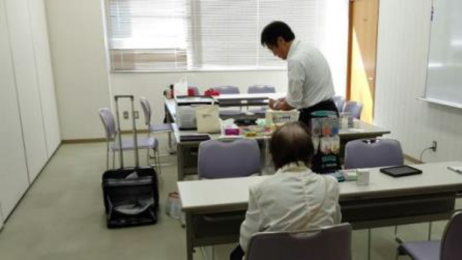 聞こえの無料相談会 会場の様子