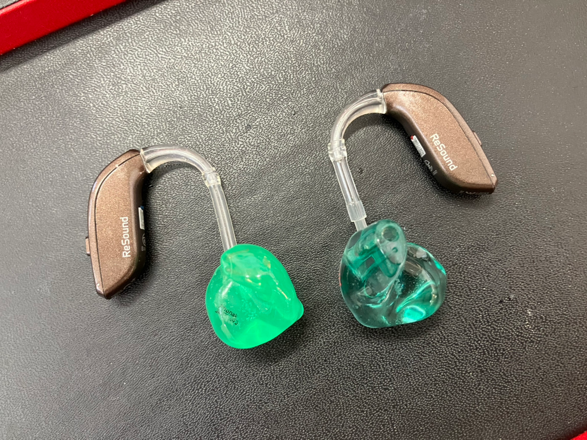 イヤモールド（緑）【フォナック・スターキー】（松山はなみずき店）のサムネイル